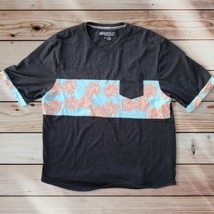 Distortion men"s short sleeve pocket tshirt